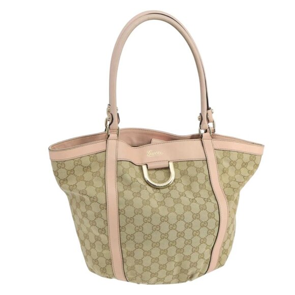 GUCCI GG Canvas Tote Bag Beige - Picture 1 of 15